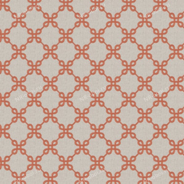 Ткань Fabricut Chromatics Vol. 25 Coral, Couplet lattice/Spice