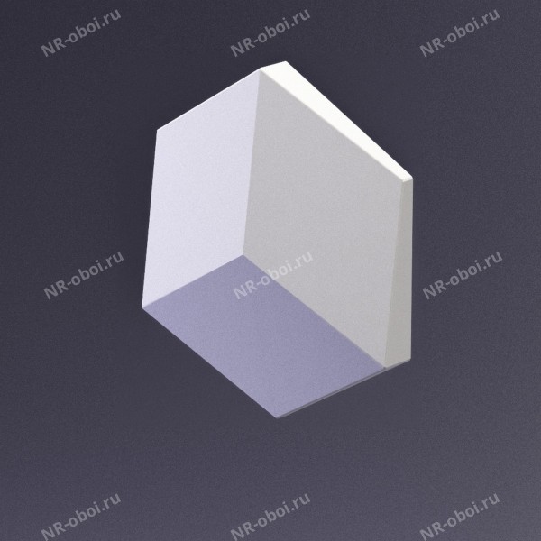 3D панель Platinum Cube-Solo патина/софттач