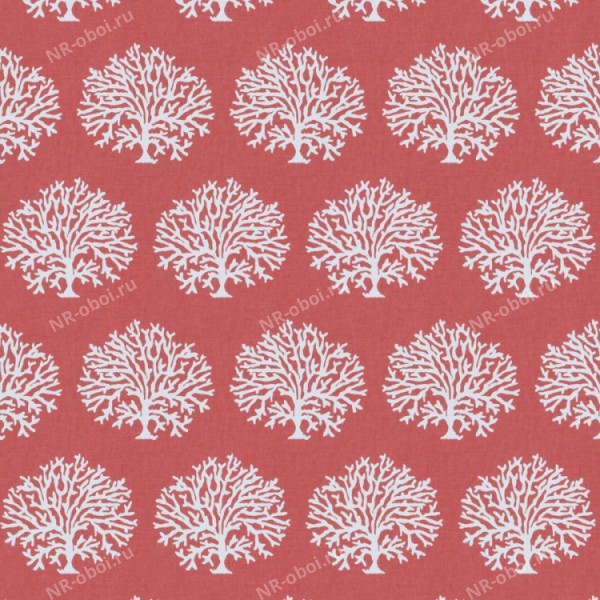 Ткань Fabricut Chromatics Vol. 25 Coral, Cretic/Coral