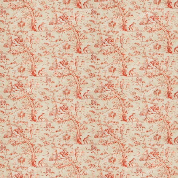 Ткань Fabricut Chromatics Vol. 24 Guava, Blitz toile/Burnt orange