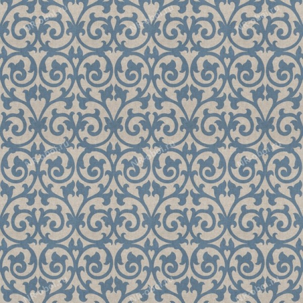Ткань Fabricut Chromatics Vol. 23 Sapphire, Ezekiel scroll/Delft