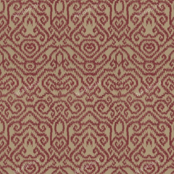 Ткань Fabricut Chromatics Vol. 23 Sedona, Emmer Damask/Claret