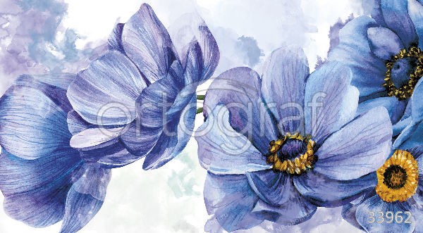 33962 Blue anemones