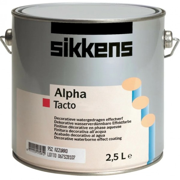 Alpha Tacto N00 краска декоративное покрытие Sikkens