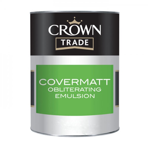 Краска Crown Trade Covermatt Base White
