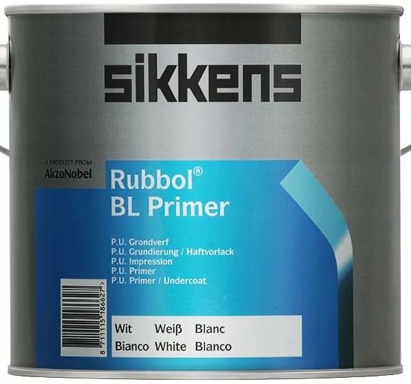 Rubbol BL Primer краска полуматовая грунтовка (грунтовочная краска) на основе полиуретанового связующего Sikkens