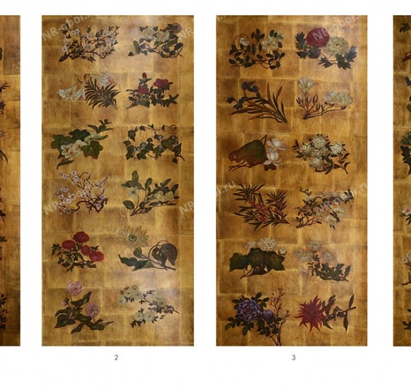 Обои Fromental 1787, K042 Hanakoto Panels 1 4 Images