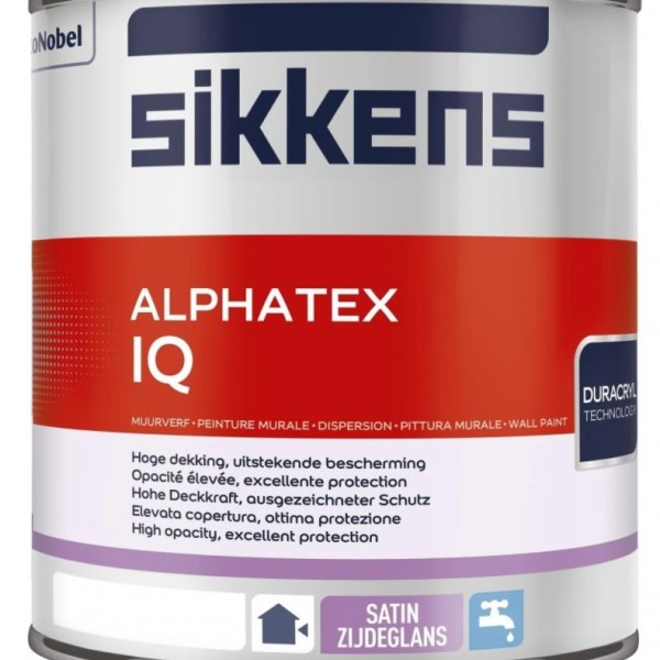Alphatex IQ краска полуматовая краска с высокой износостойкостью для наружных и внутренних работ Sikkens