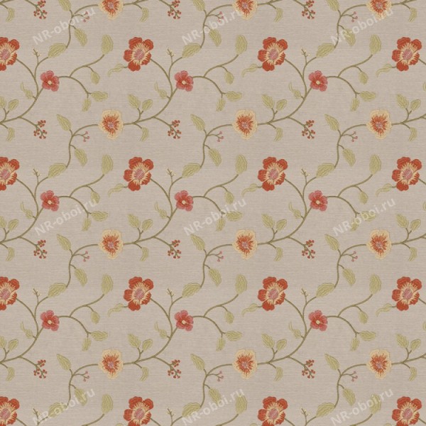 Ткань Fabricut Chromatics Vol. 23 Sedona, Matzo floral/Orchard