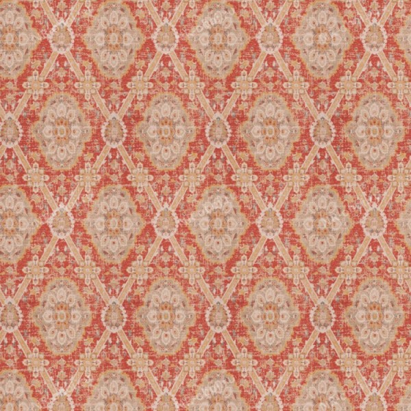 Ткань Fabricut Chromatics Vol. 24 Guava, Luxor vintage/Crimson