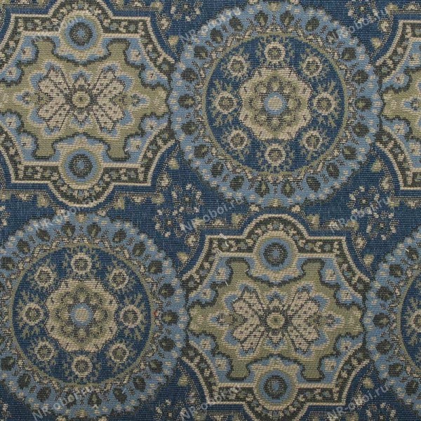 Ткань Duralee Wainwright 2 Collection Cornflower-Cobalt, 15562/72