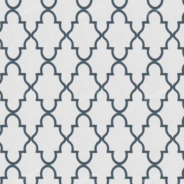 Ткань Fabricut Chromatics Vol. 24 Navy, Hero lattice/Delft