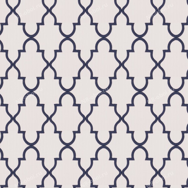 Ткань Fabricut Chromatics Vol. 24 Navy, Hero lattice/Navy
