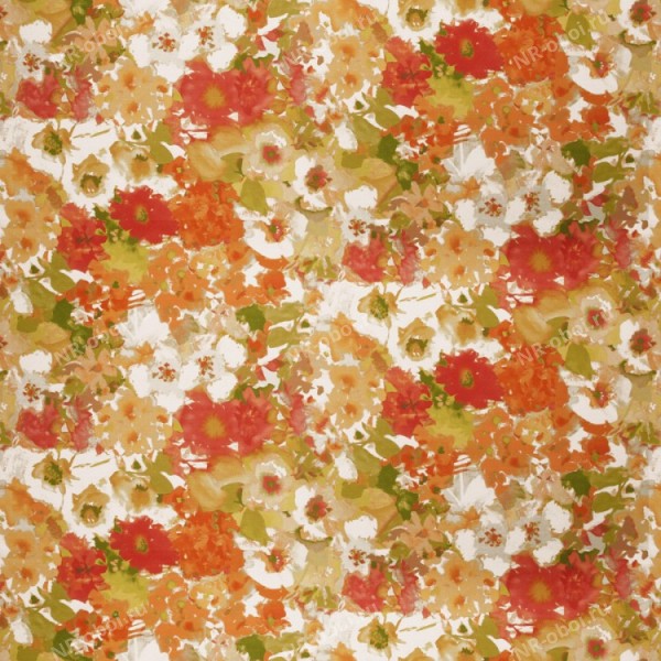 Ткань Fabricut Chromatics Vol. 24 Guava, Skewer floral/Autumn