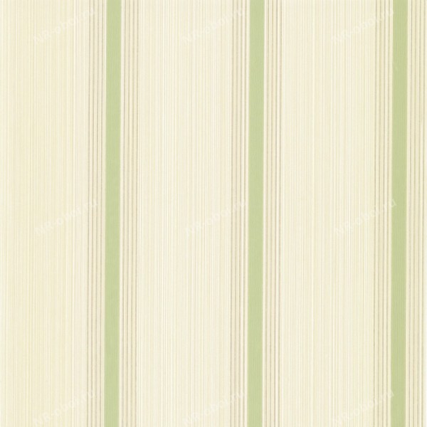 Обои Little Greene Painted Papers, Cavendish Stripe - Brush Green