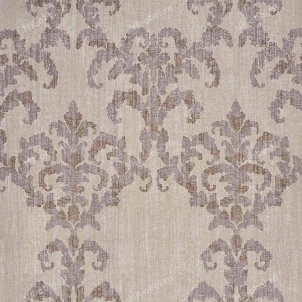 Обои Casamance Instant, Precieux Ornement Violine/Taupe Clair 72440447