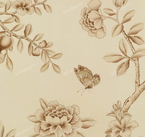 Обои Fromental Chinoiserie, C001 Nonsuch Col Cocoa