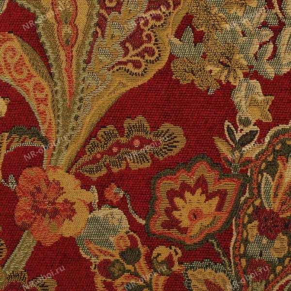 Ткань Duralee Wainwright 2 Collection Crimson-Rose, 15566/366