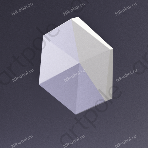 3D панель Platinum Cube-Ex2 патина/софттач